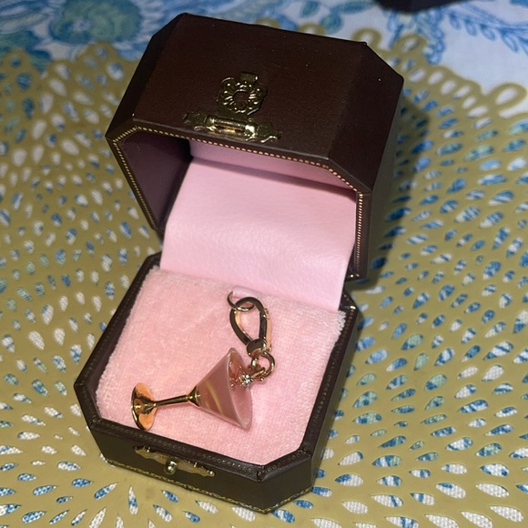 Juicy Couture Jewelry - Juicy couture martini charm. New with tags originally priced at $42.